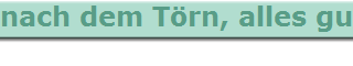 nach dem Trn, alles gut verstaut ?